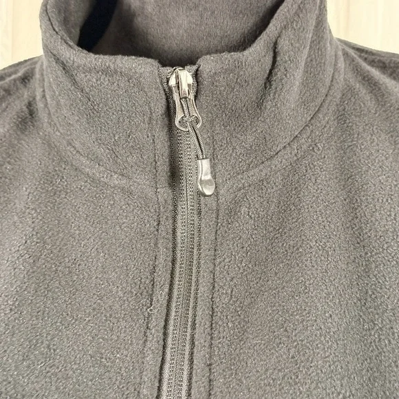 Argstar Black Fleece Jacket Womens Full Zip Lightweight Outdoor Hiking NWT - Picture 2 of 10
